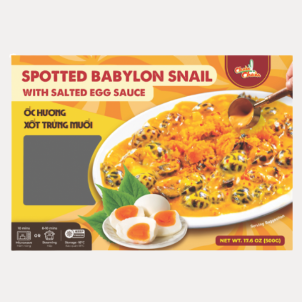 Oc Huong Sot Trung Muoi - D FZ BABYLON SNAIL SALTED EGG 17.6OZ