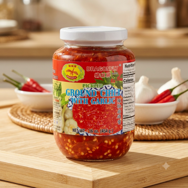 Ot toi say - DF PICKLED RD CHILI SCE W/GARL 16OZ