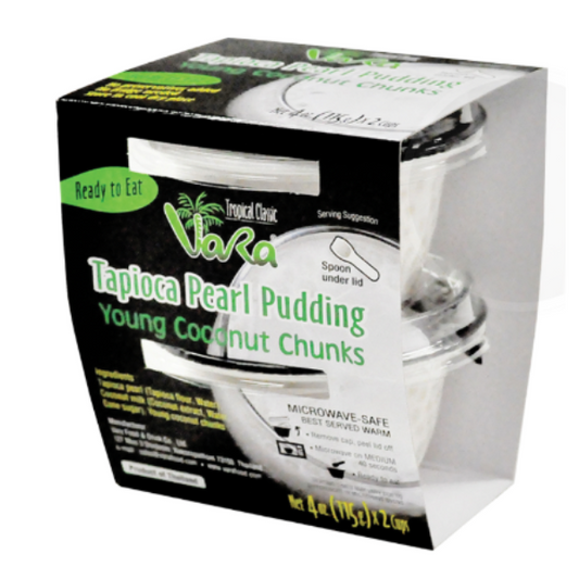 Che Pudding Tran chau Sua Dua (2 hộp) - COCONUT TAPIOCA PUDDING 8OZ (2PK)