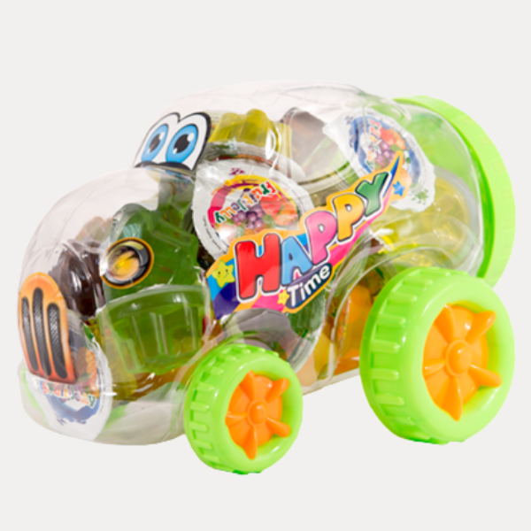 Thach Rau Cau Happy Time hop xe - DRAGONFLY BEETLE CAR JELLY CUP 43.2oz