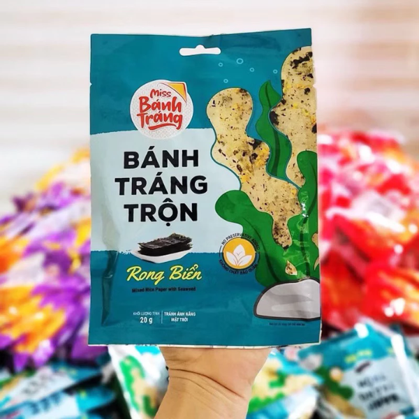 Combo 5 bich Miss Banh Trang Tron vi Pho Mai/Chanh Sa/Rong Bien/Sa Te Muc/Sa Te Tom - 20g