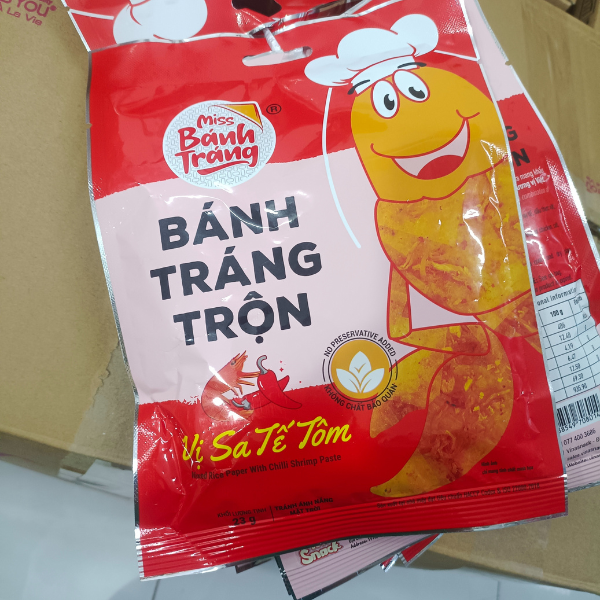 Combo 5 bich Miss Banh Trang Tron vi Pho Mai/Chanh Sa/Rong Bien/Sa Te Muc/Sa Te Tom - 20g
