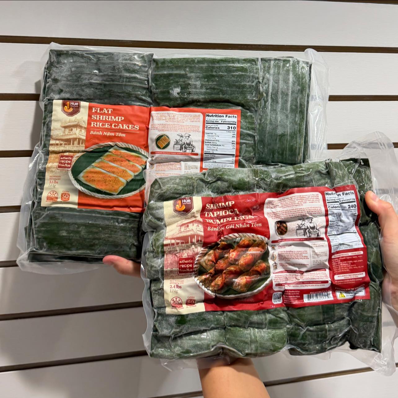 Banh Nam Tom Bich 50pcs - Flat Shrimp Rice Cakes Bag 50pcs