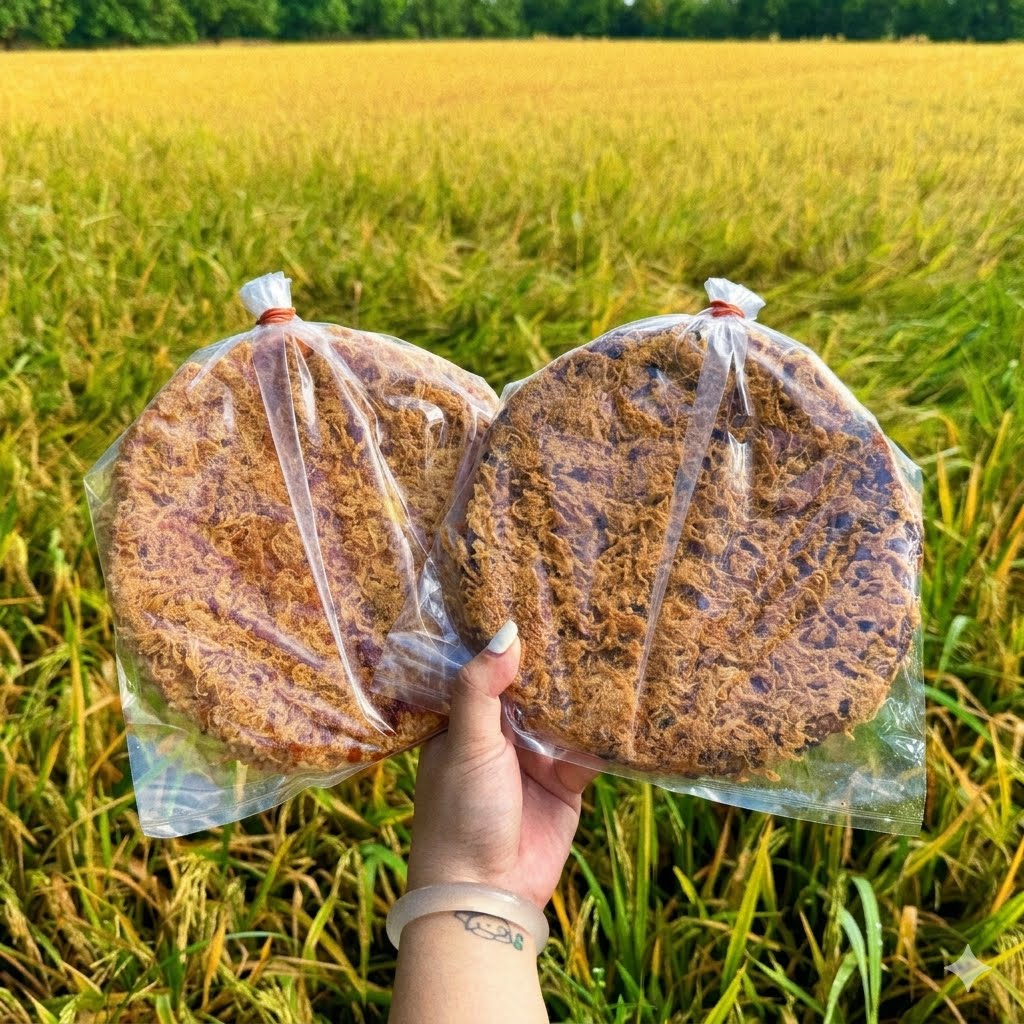 Com chay gao luc sieu cha bong 500g