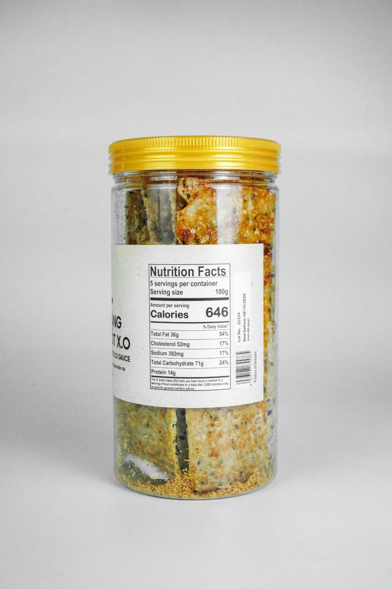 Grilled Rice Paper With XO Sauce 150g