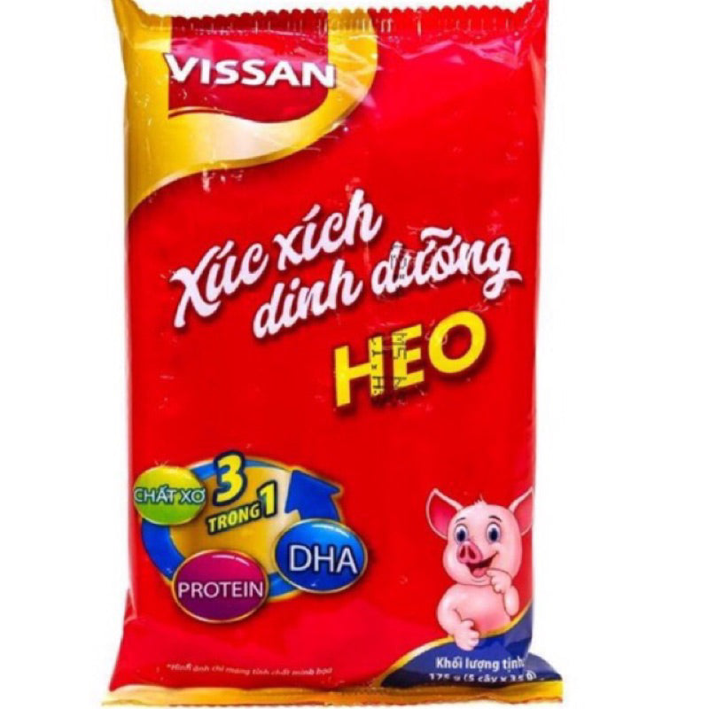 Xúc xích heo dinh dưỡng gói 175g
