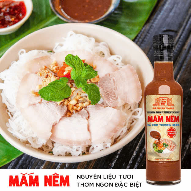 Mam Nem Ca Com Thuong Hang - Premium Anchovy Fermented Sauce 250g