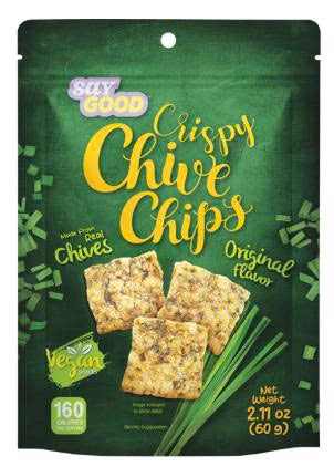 Banh Snack vi He - CHIVES CHIPS ORIGINAL FLAVOR 2.11oz