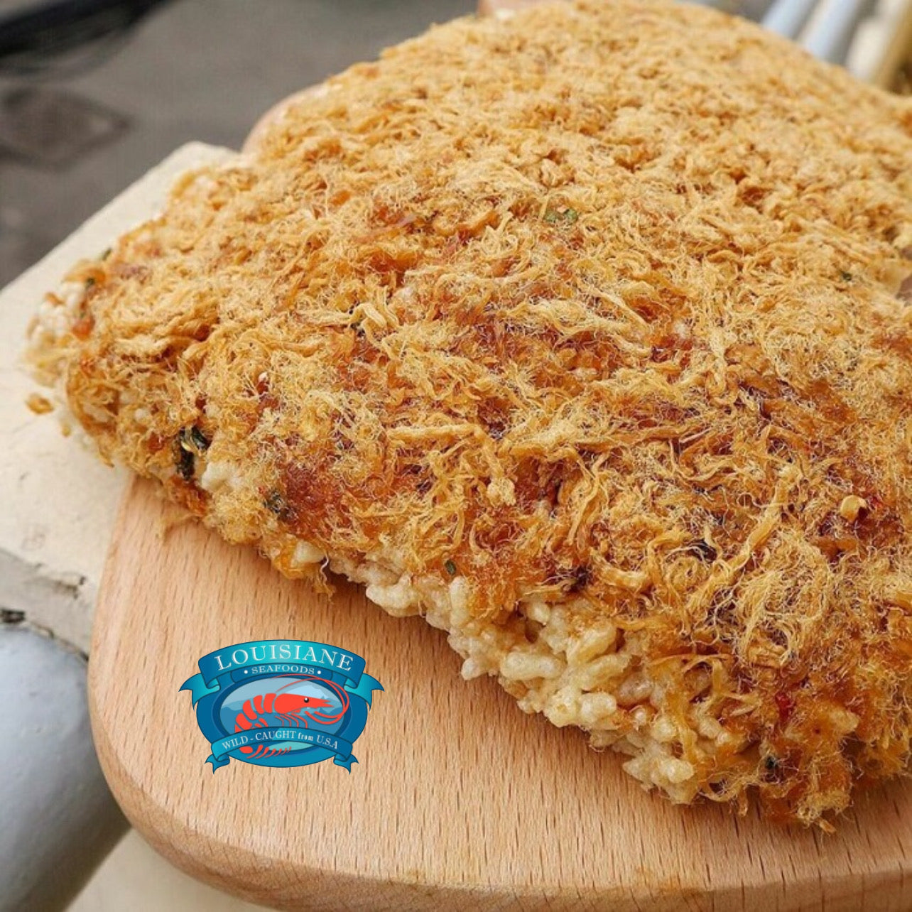 Crispy Rice with Fish Sauce and Shredded Pork 1 lb/454 g