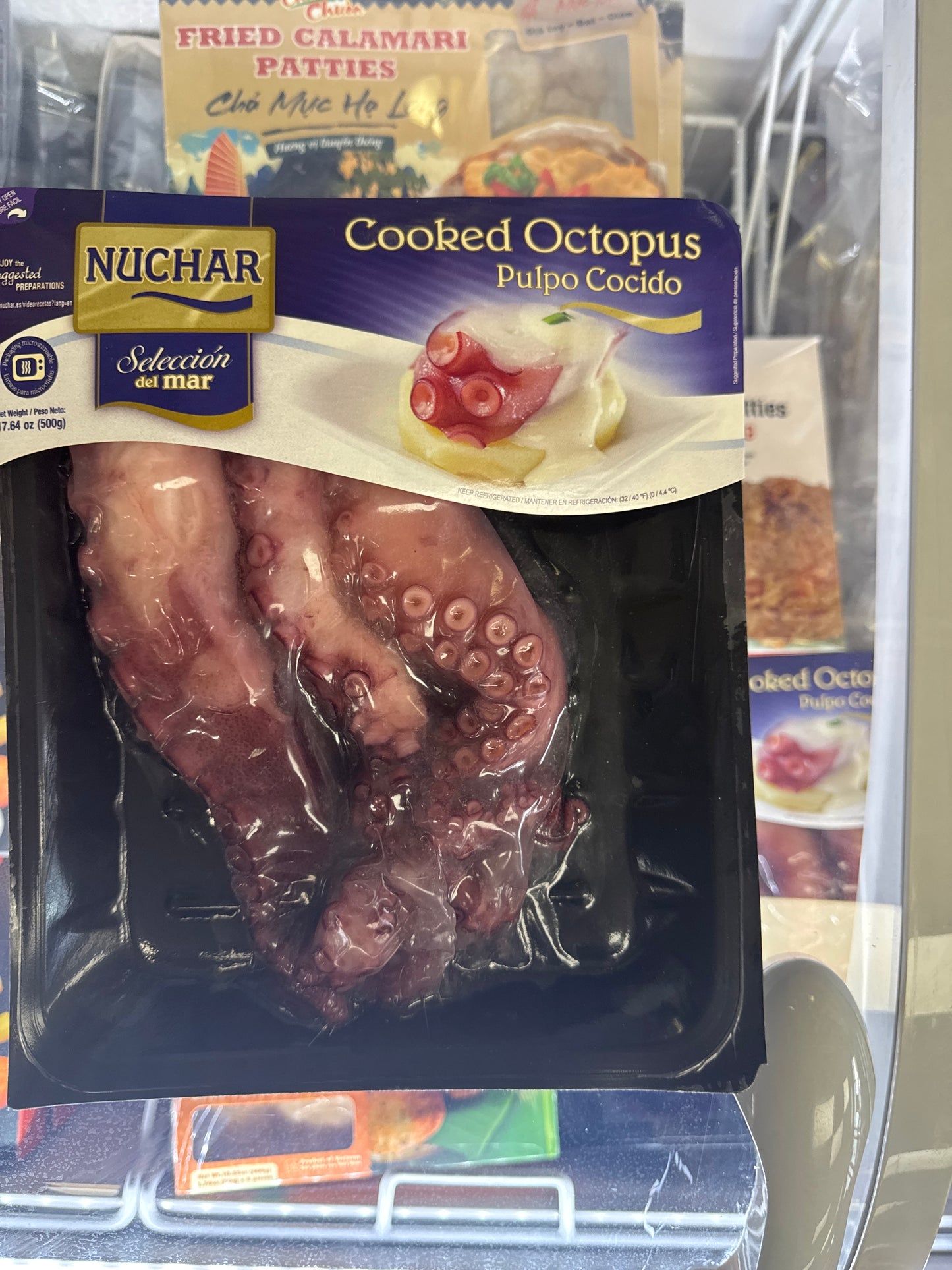 NUCHAR -cooked octopus - pulpo cocido - BACH TUOT
