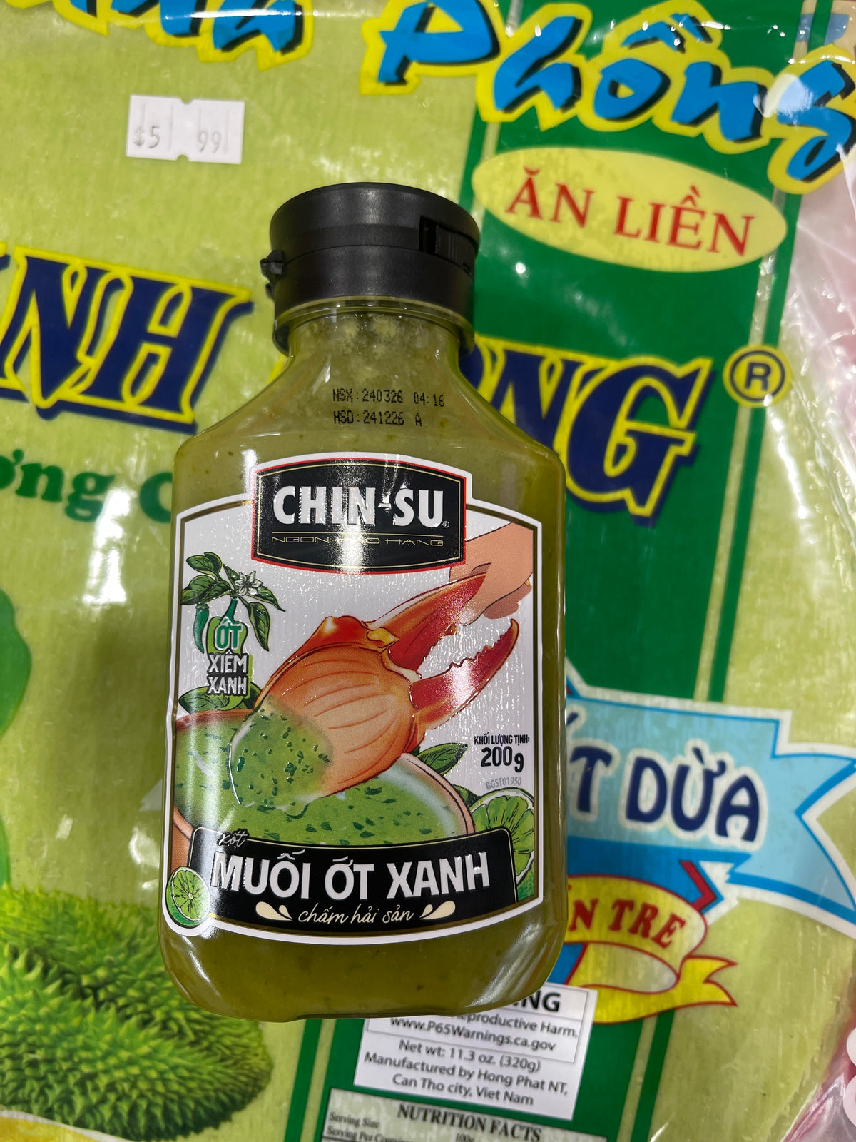 Chinsu Muoi Ot Xanh 7.1oz