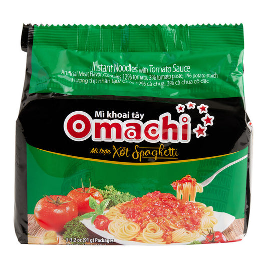 Omachi-bag mi Spaghetti Instant Noodles 5bags-91g