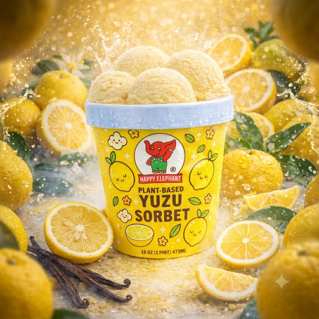 ICE CREAM - YUZU (HAPPY ELEPHANT)