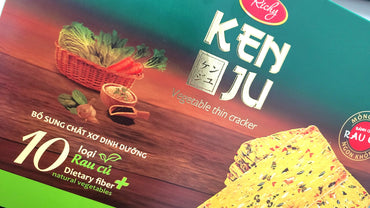 Kenju Vegetable Thin Cracker  Box 288 g