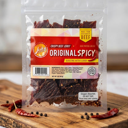Kho Bo Crispy Original SPICY - 3oz Bag
