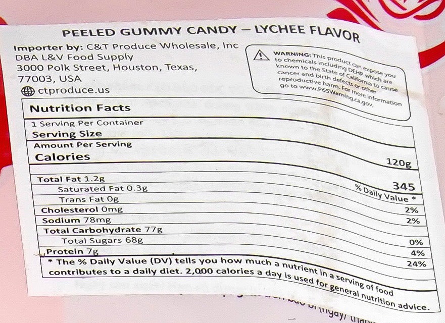 KEO DEO VI VAI -  PASSION FRUIT Flavor-120g / 1 count