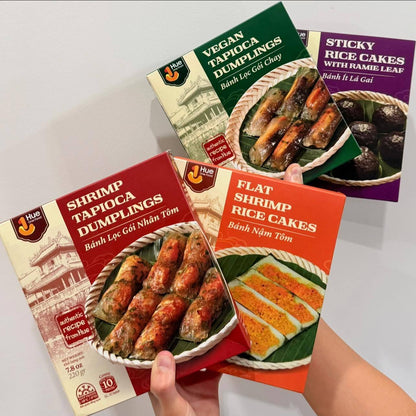 Banh Bot Loc Hue Goi Chay - Vegan Topioca Dumplings Bag 10pcs