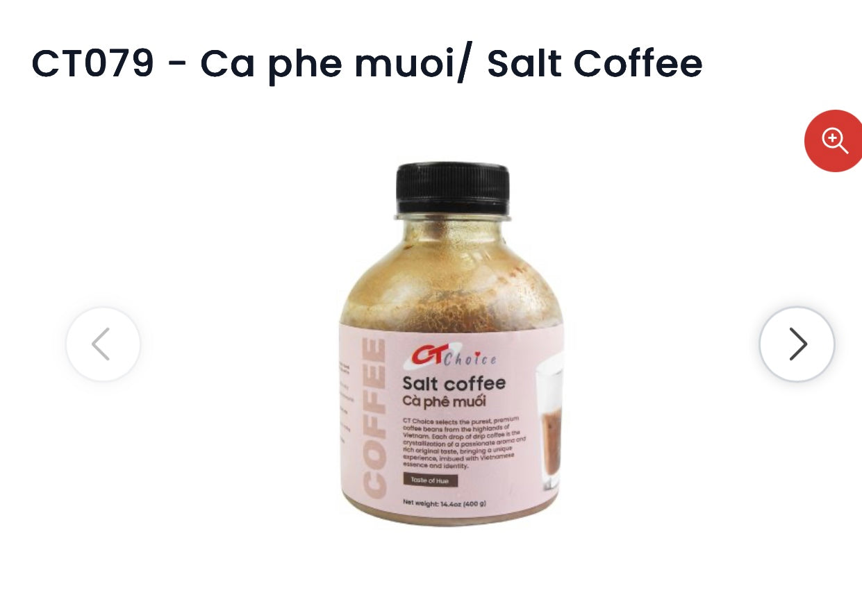 CaFFE MUOI / FROZEN SALT COFFE