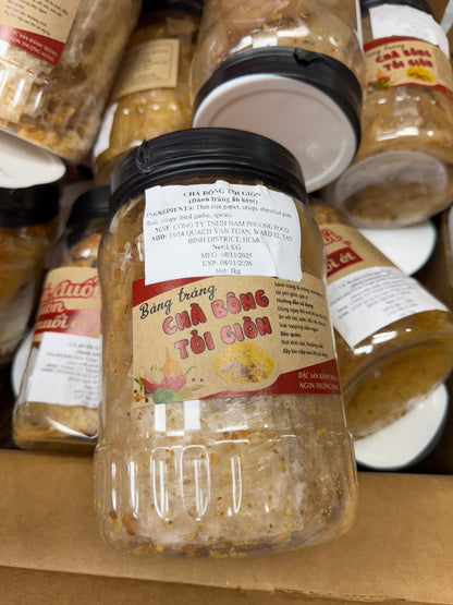 BANH TRANG : CHA BONG TOI GIO, CA DUOI GION MUOI OT,GA CAY VI TU XUYEN,DEO BO TOI