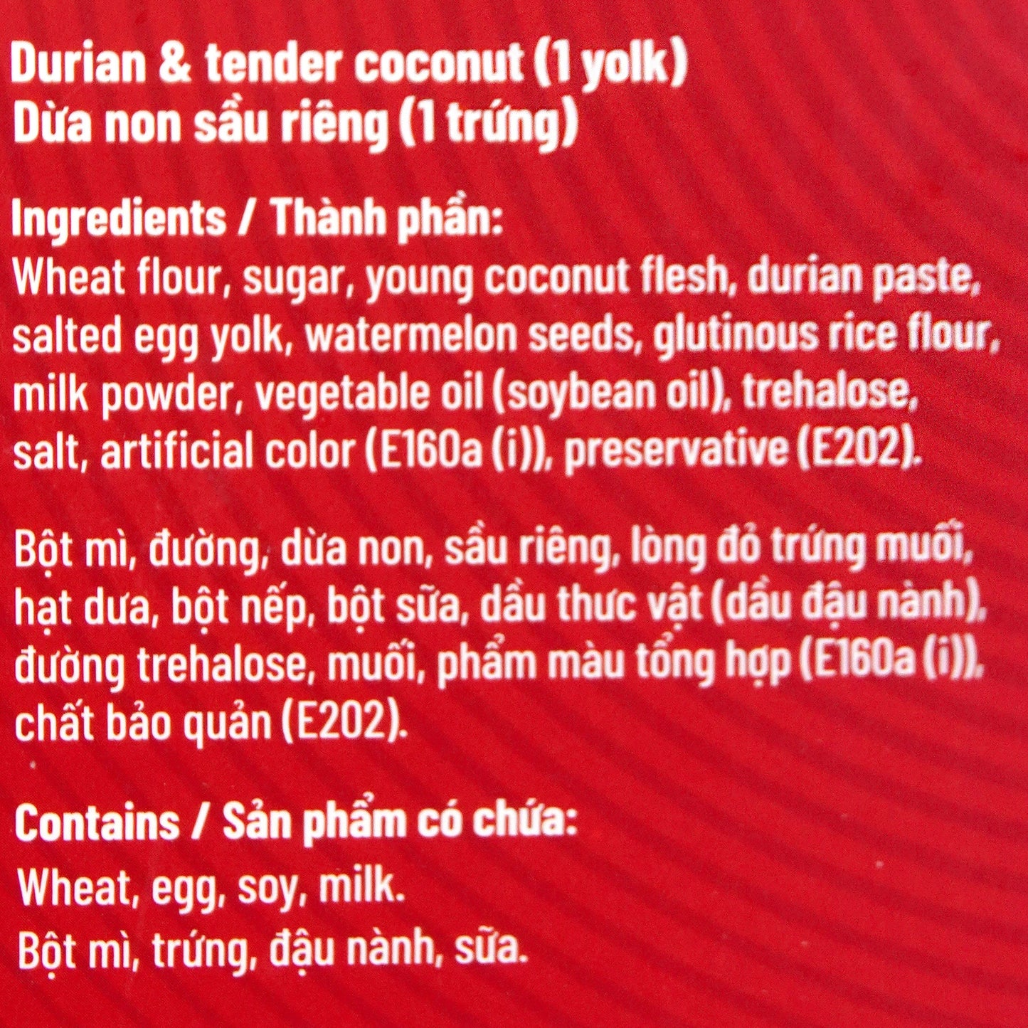 Banh Trung Thu Tham Cam CT Choice - Combo Box 4 Banh (Moon Cake - Red Box)