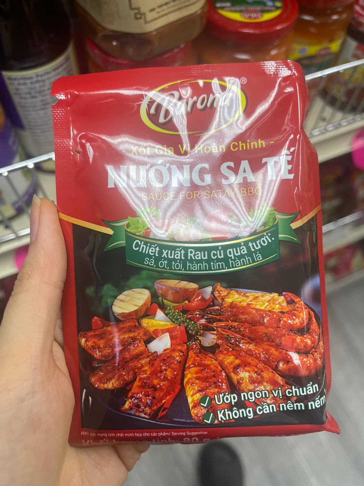 N-40 Barona Nuong Sate 80g