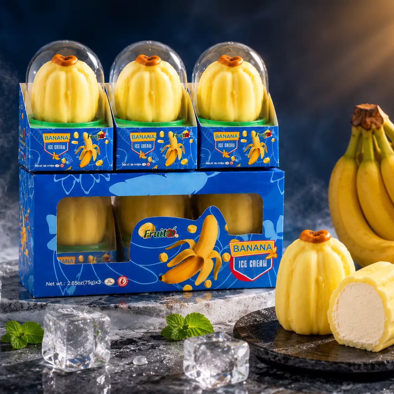 ICE CREAM BANANA 3D