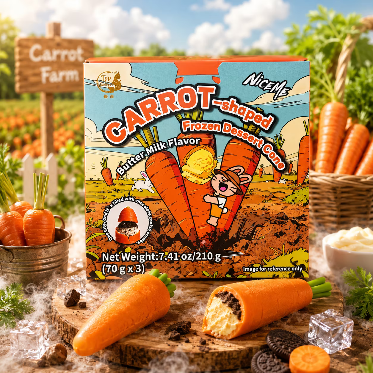 ICE CREAM CARROT
