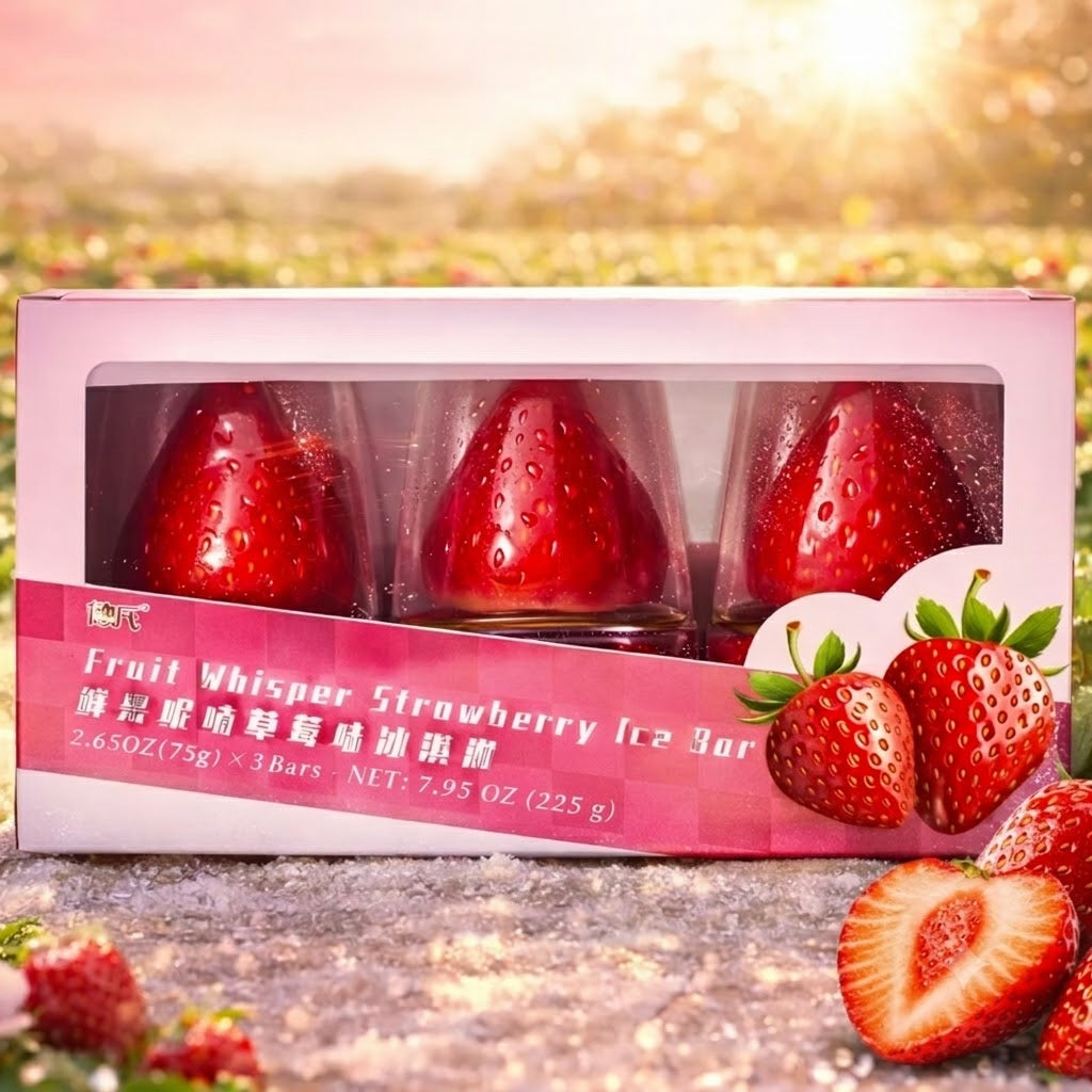 ICE CREAM STRAWBERRY 3D