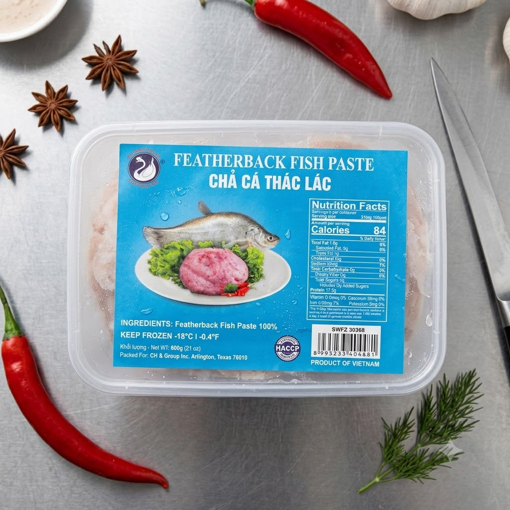 Cha Ca That Lat nguyen chat 100% - Featherback Fish Paste 500g
