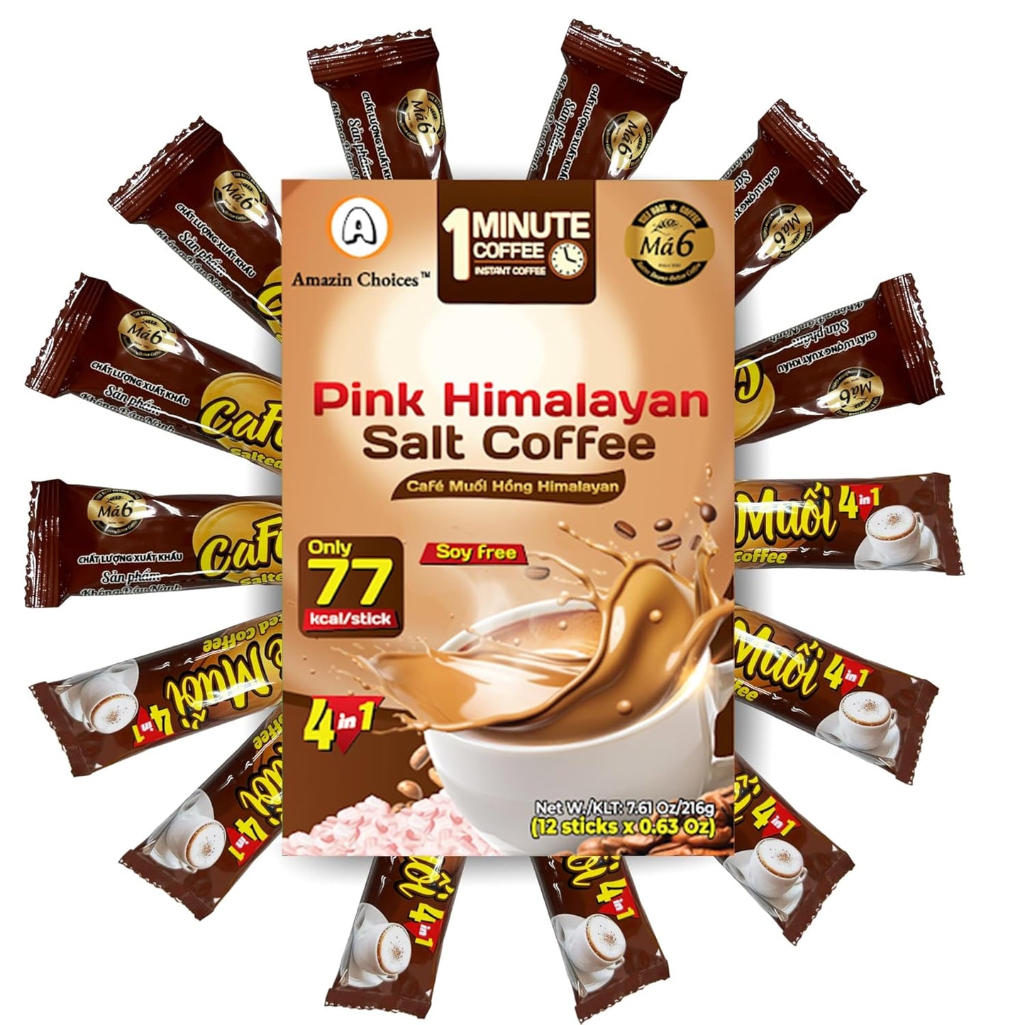 Coffee Pink Himalayan Salt - CAFFE MUOI
