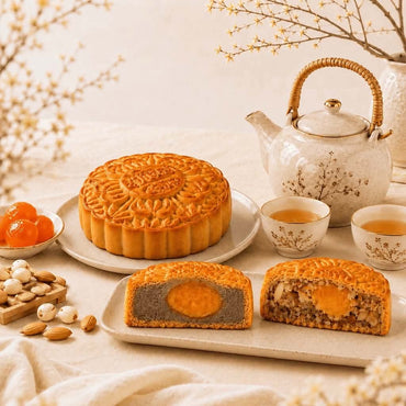 BANH TRUNG THU - Moon Cake TARO (Yolk) 480g