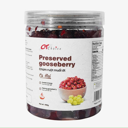 Chum Ruot Muoi Ot - Preserved Gooseberry - 400g