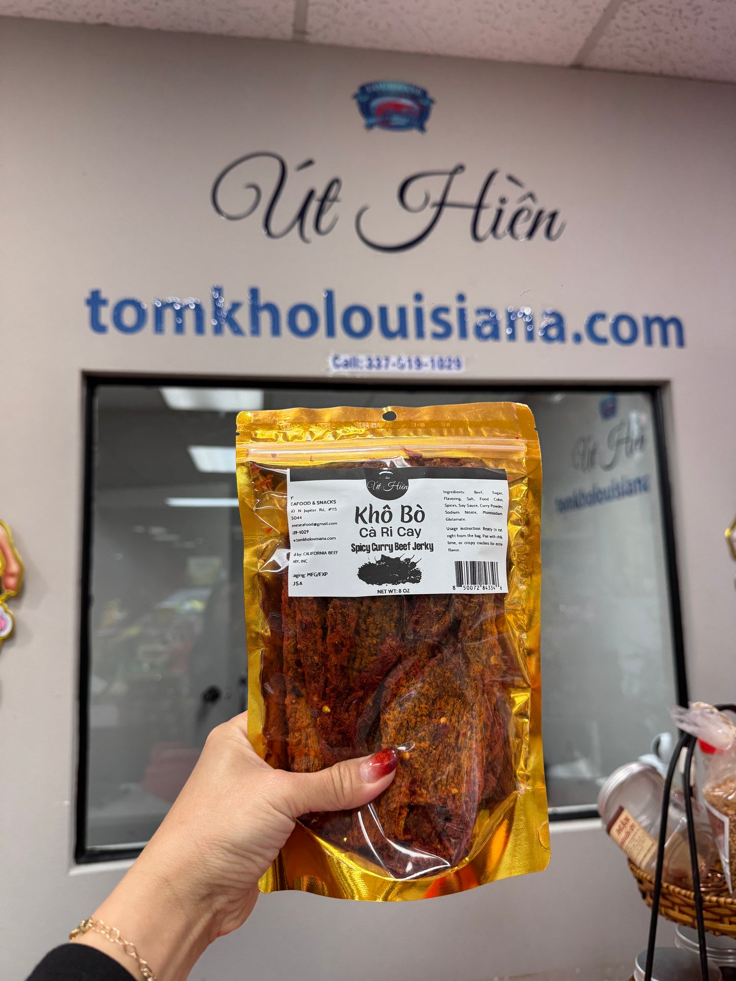 Kho Bo Cari cay mieng