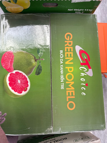 Vietnamese green-skinned grapefruit (8 fruits/carton) 9.5kg-10kg