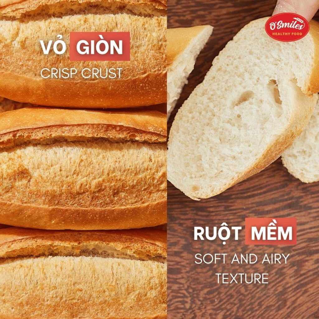 Banh Mi Tuoi Truyen Thong O'Smiles 350g