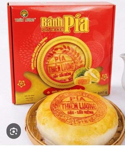 Banh Pia Sau Rieng - Pia Cake Bean Durian 600g