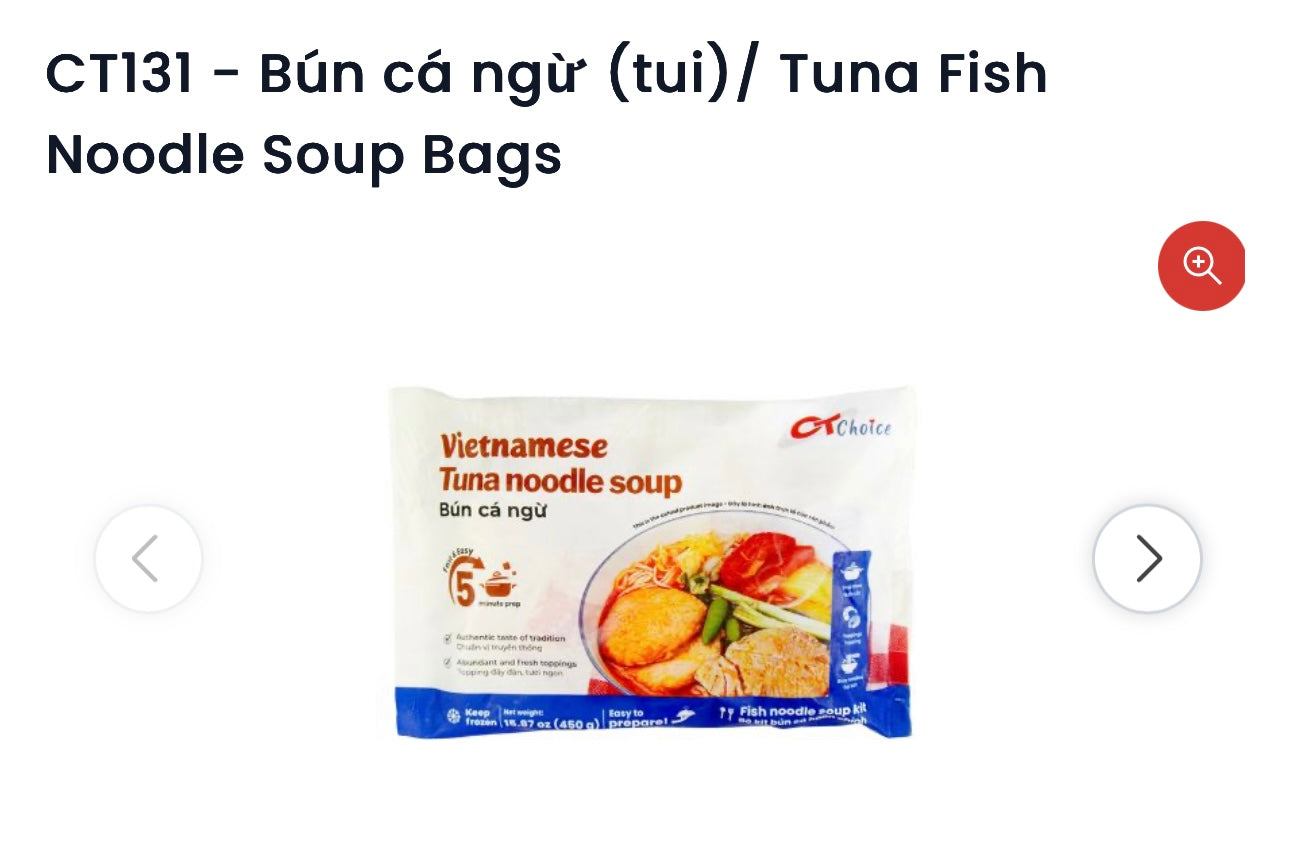 BUN CA NGU - 450G