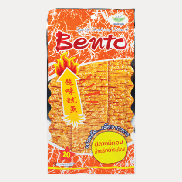 Muc can tam vi - BENTO SQUID SNACK (THAI SPICE) 0.7OZ