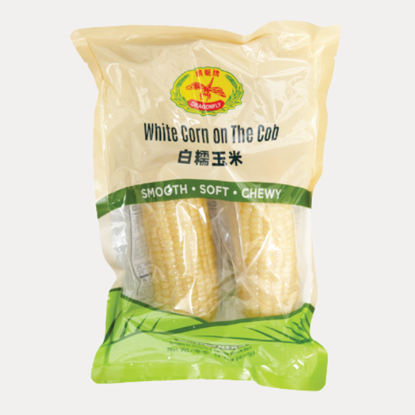 Bap trai (bich 2 trai) - WHITE CORN ON THE COB 2PC