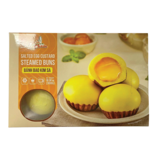 Banh Bao Kim Sa - FZ SALTED EGG CUSTARD BUNS 300g 10.57OZ