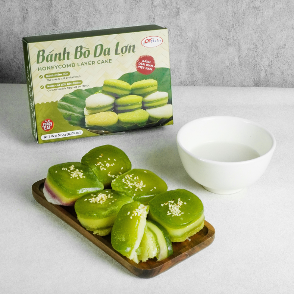 Banh Bo Da Lon - Honeycomb Layer Cake Set 6 pieces 370g