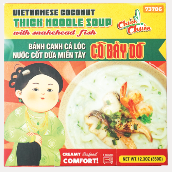 Banh Canh Ca Loc Nuoc Cot Dua - FZ COCONUT NOODLE SOUP W/ FISH 11.67OZ