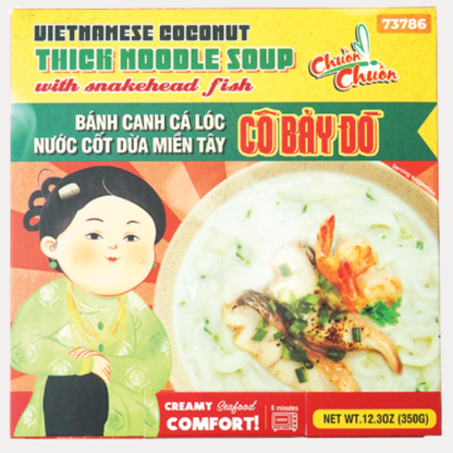 Banh Canh Ca Loc Nuoc Cot Dua - FZ COCONUT NOODLE SOUP W/ FISH 11.67OZ