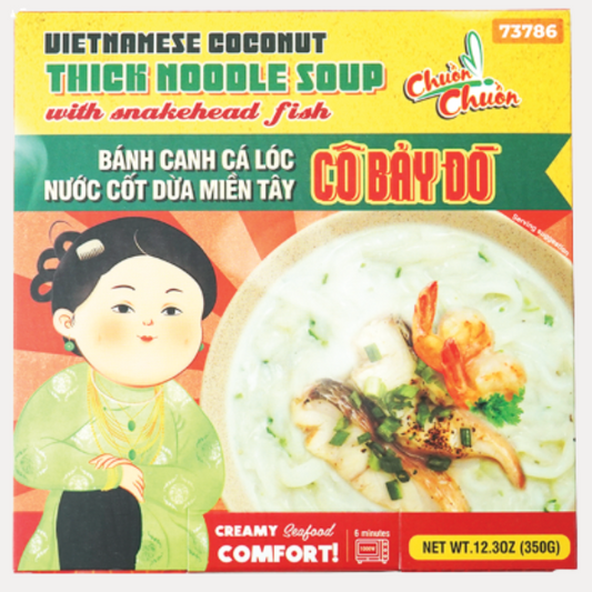 Banh Canh Ca Loc Nuoc Cot Dua - FZ COCONUT NOODLE SOUP W/ FISH 11.67OZ