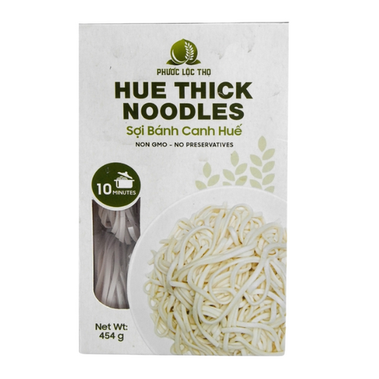 Bánh Canh Huế - DRIED Hue Thick Noodle - 454g
