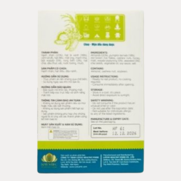 Banh Kep Rong Bien Nguyen Vi Wasabi - Seaweed Crunch With Nust Wasabi Flavor 100g