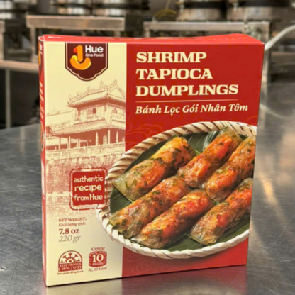 Banh Bot Loc Goi Nhan Tom Bich 50pcs - Shrimp Tapioca Dumplings Bag 50pcs