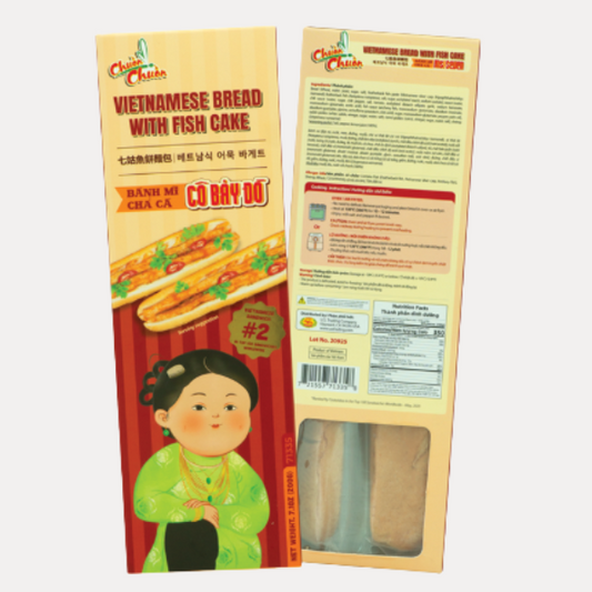 Banh Mi Cha Ca Co Bay Do - FZ BANH MI WITH FISHCAKE 7OZ