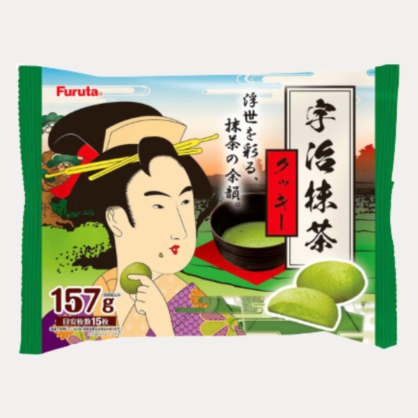 Banh Quy MatCha -  QUJI MATCHA COOKIES 5.5OZ
