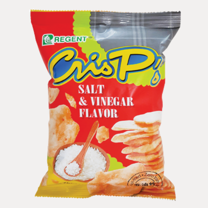 Banh Snack vi Muoi va Giam - REGENT CRISP'S SALT & VINEGAR 2.11OZ
